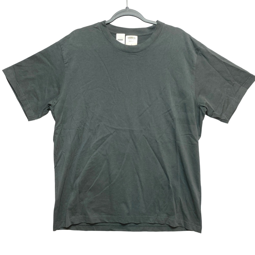 Maison Article Premium Essentials T-Shirt Mens L Gray Short Sleeve Tee